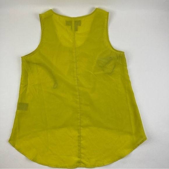 Kardashian Kollection Tank Top Womens Large Yellow Sheer - Picture 4 of 11
